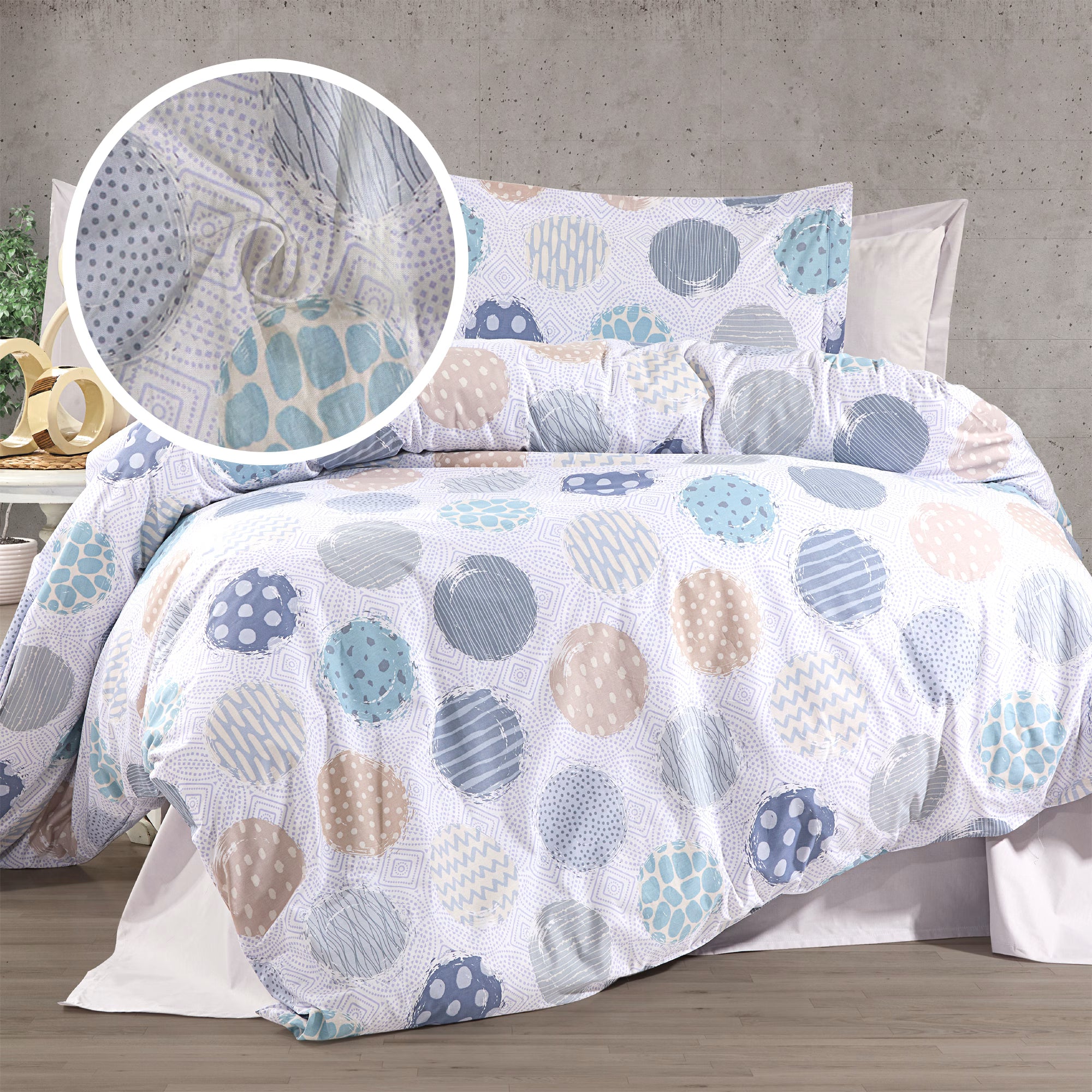 LENJERIE DE PAT CREPONATA 100% BUMBAC (CREP58)